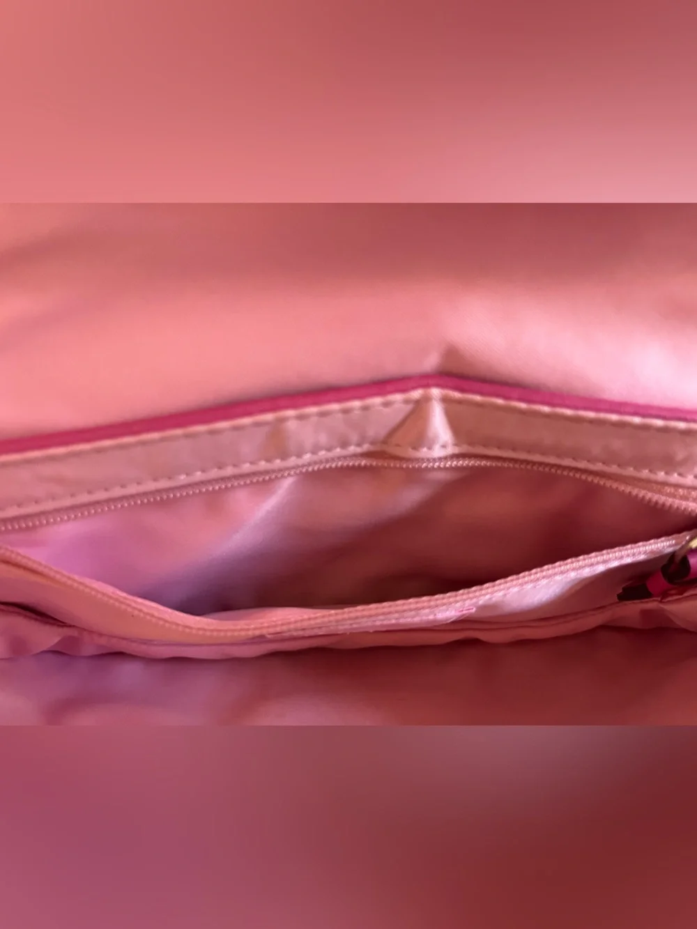 Coach Y2K Pink Optic Satin Bag